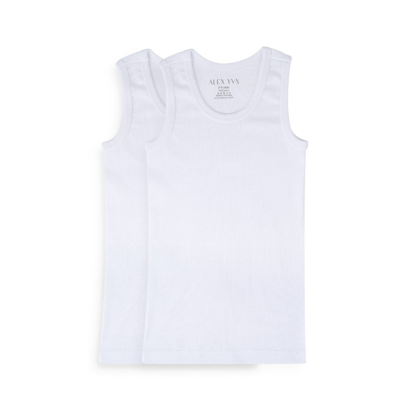 Տղայի մանկական անթև շապիկ 2 հատ